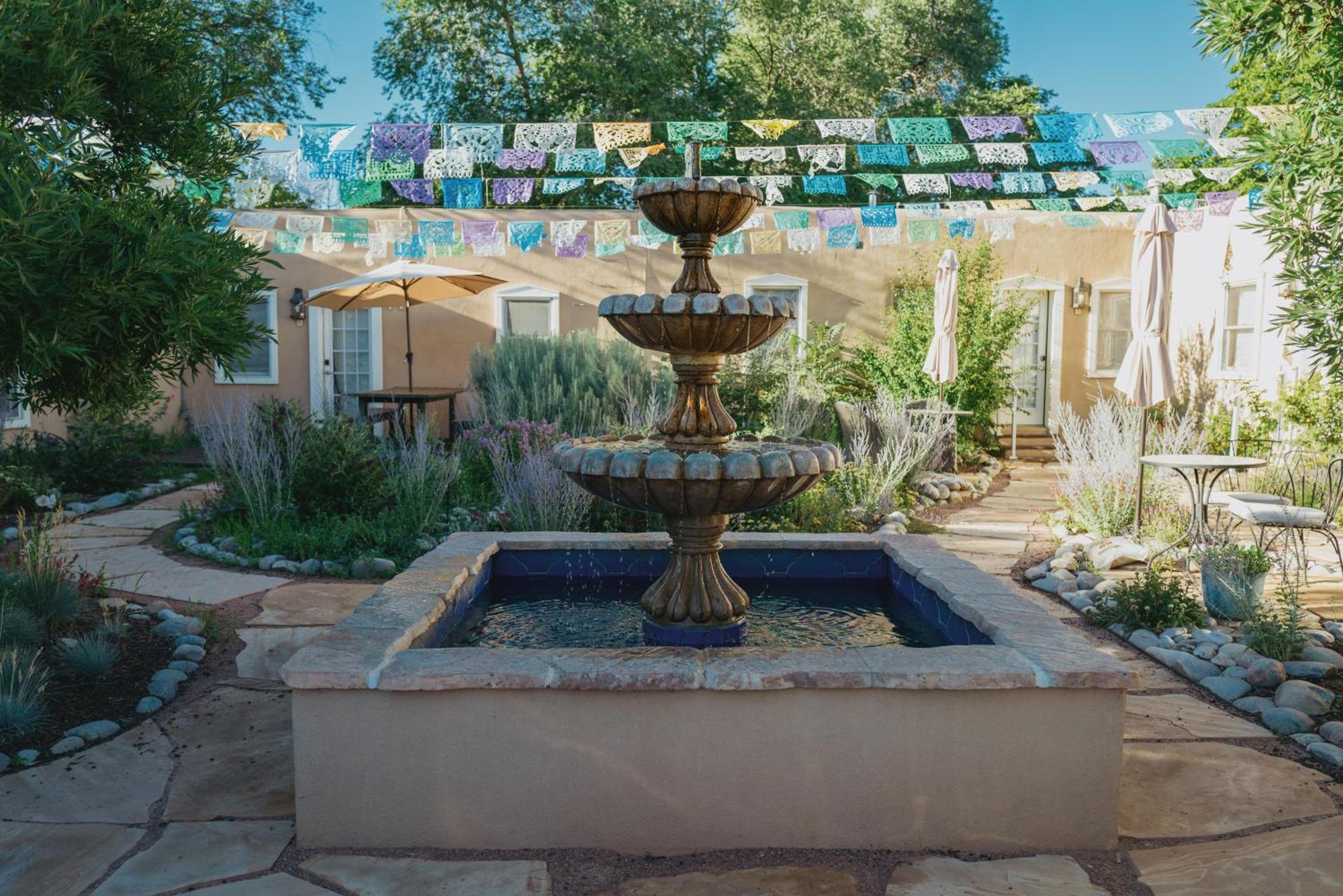 Dos Hermanas Casita 8 Downtown Courtyard Patio Santa Fe Esterno foto